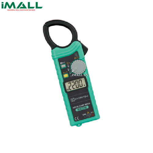 Ampe kìm AC KYORITSU 2200R (1000A AC, 600VAC/VDC, True RMS)