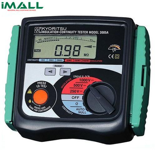 Đồng hồ đo điện trở cách điện KYORITSU 3005A (1000V, 2000MΩ)