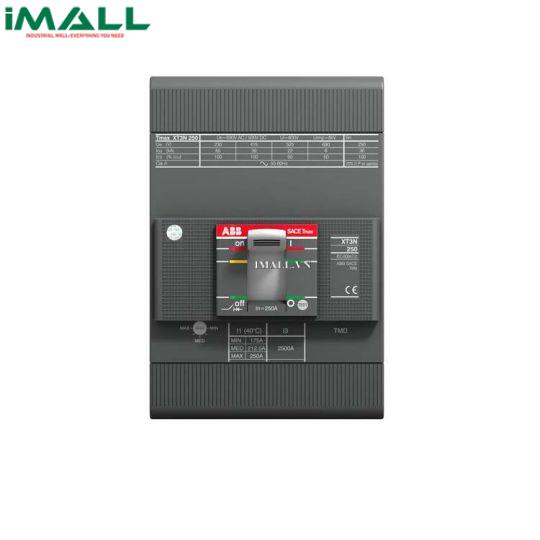MCCB ABB XT3S 250 TMD 160-1600 3p F F (1SDA068219R1)