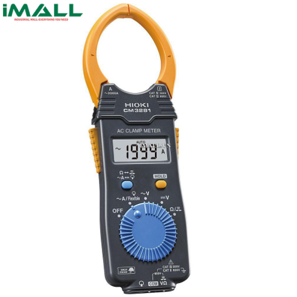Ampe kìm HIOKI CM3281 (42.00~2000 A, 4.2V~600V)