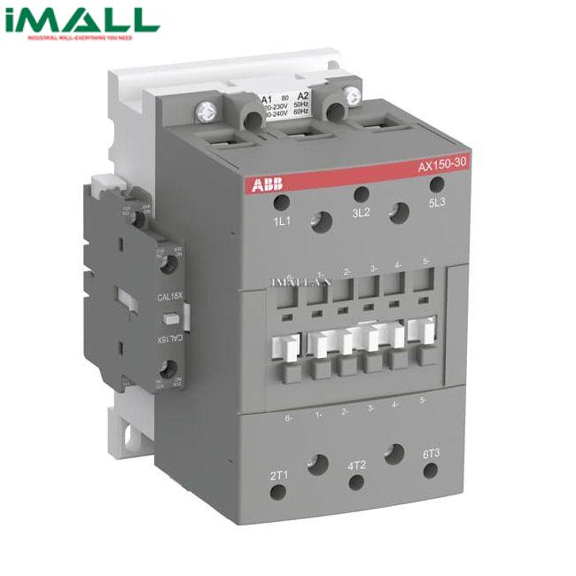 Contactor ABB AX150-30-11-80 (150A, 75kW, 220-230V, 1SFL991074R8011)