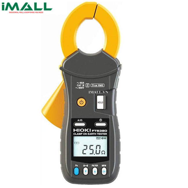 Thiết bị đo điện trở đất HIOKI FT6380-50 (20mA~60A, 0.2Ω~1600Ω, True RMS)
