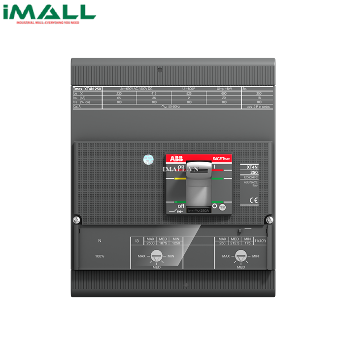 ABB XT4N 160 TMA 40-400 4p F F (1SDA068097R1)