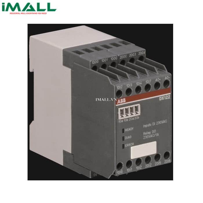 ABB DX122-FBP.0 IO-Module for UMC100 DI 110/230VAC, supply 24VDC (1SAJ622000R0101)
