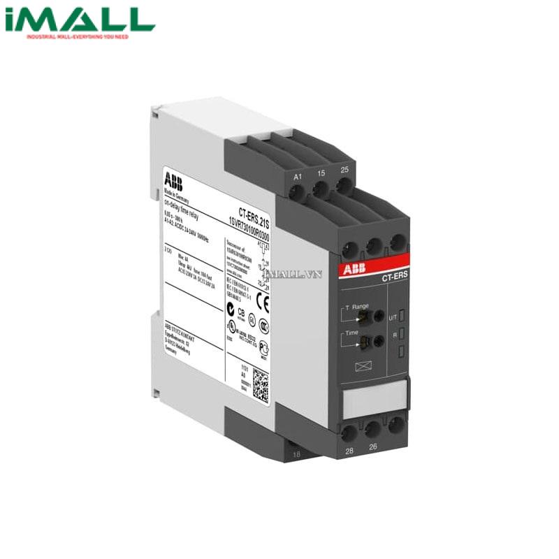 ABB CT-ERS.21S Time relay, ON-delay 2c/o, 24-240VAC/DC (1SVR730100R0300)