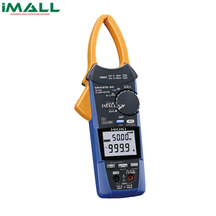 Ampe kìm đo dòng AC/DC HIOKI CM4375-50 (True RMS, 1000 A)