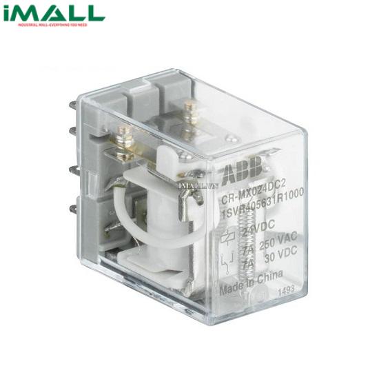 Rơ le trung gian ABB CR-MX110AC2 (110VAC, 250V/7A, 1SVR405631R7000)