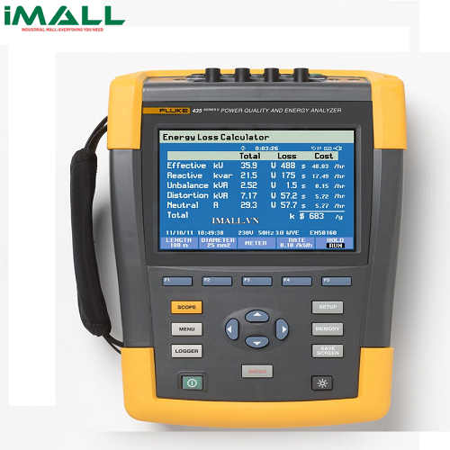 Máy phân tích chất lượng điện và năng lượng điện ba pha FLUKE 435-II