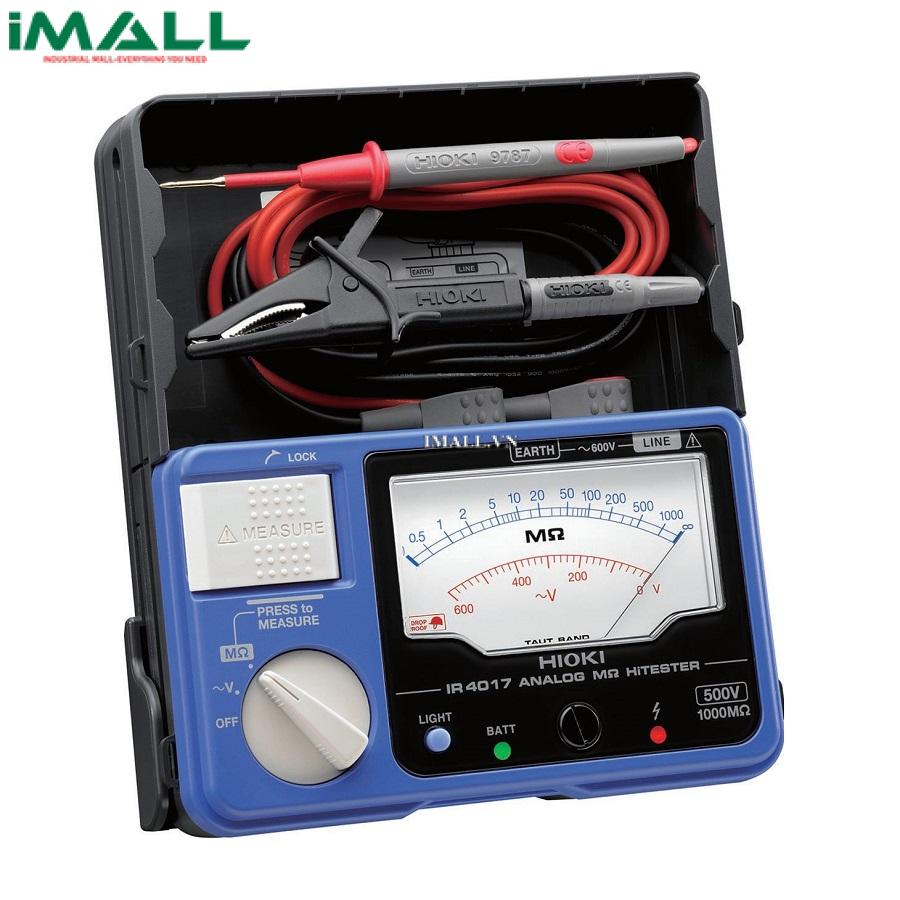 Đo điện trở cách điện Megommet  Hioki IR4017-20 (500V, 1000MΩ)