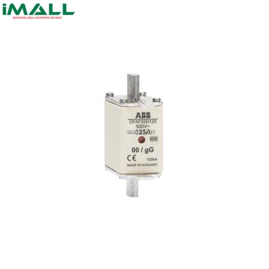 Cầu chì 500V/125A ABB OFAF00H125 (1SCA022627R1630)